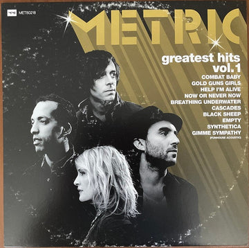 Metric : Greatest Hits Vol. 1 (LP, Album, Comp, Whi)
