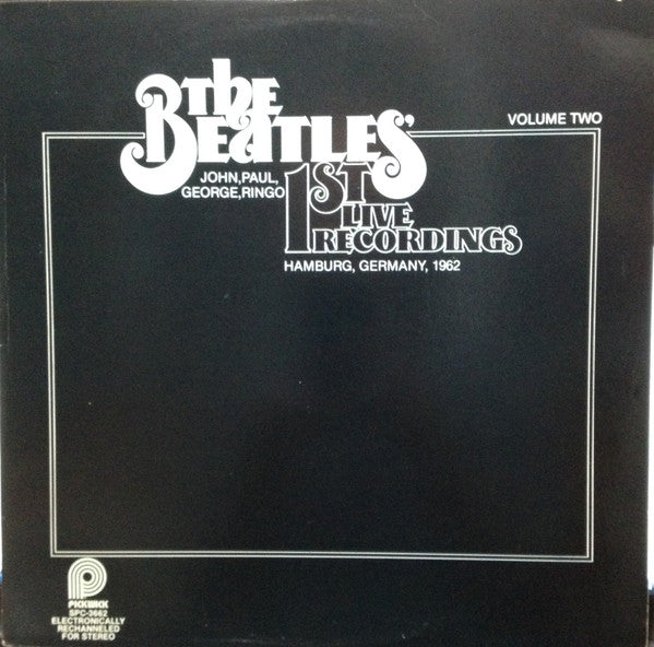 The Beatles : 1st Live Recordings (Volume Two) (LP)