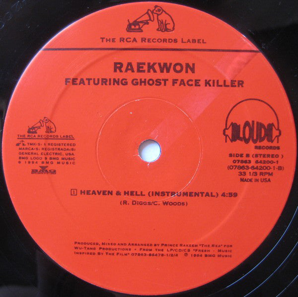 Raekwon Featuring Ghostface Killah : Heaven & Hell (12")