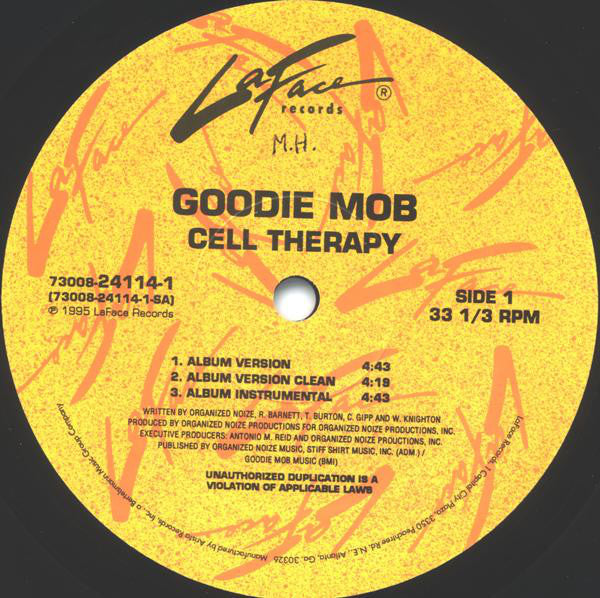 Goodie Mob : Cell Therapy (12")