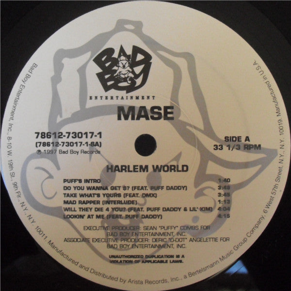 Mase : Harlem World (2xLP, Album)