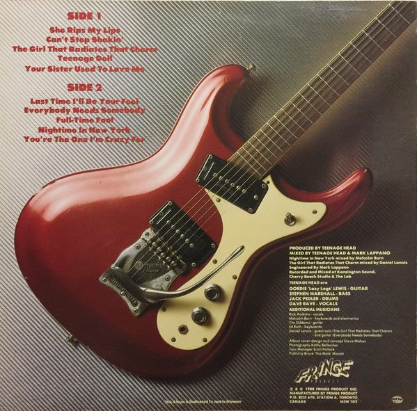 Teenage Head : Electric Guitar (LP)