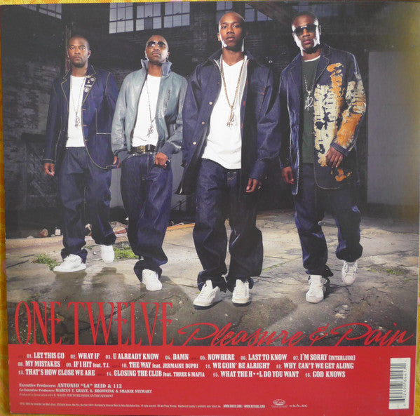 112 : Pleasure & Pain (2xLP, Album)