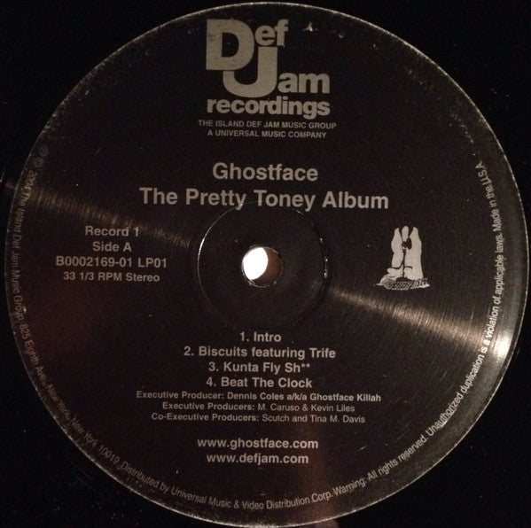 Ghostface* : The Pretty Toney Album (2xLP, Album)
