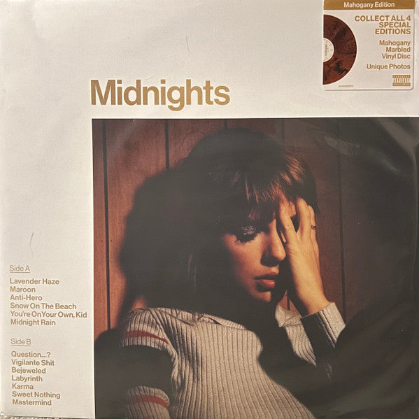 Taylor Swift : Midnights (LP, Album, S/Edition, Mah)