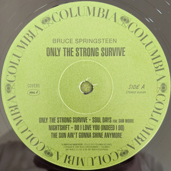 Bruce Springsteen : Only The Strong Survive (LP + LP, S/Sided, Etch + Album)