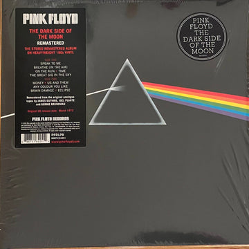 Pink Floyd : The Dark Side Of The Moon (LP, Album, RE, RM, RP, 180)
