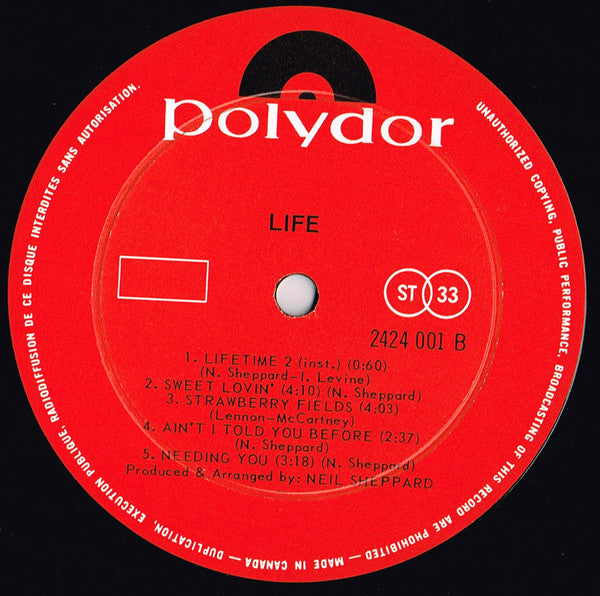 Life (35) : Life (LP, Album)