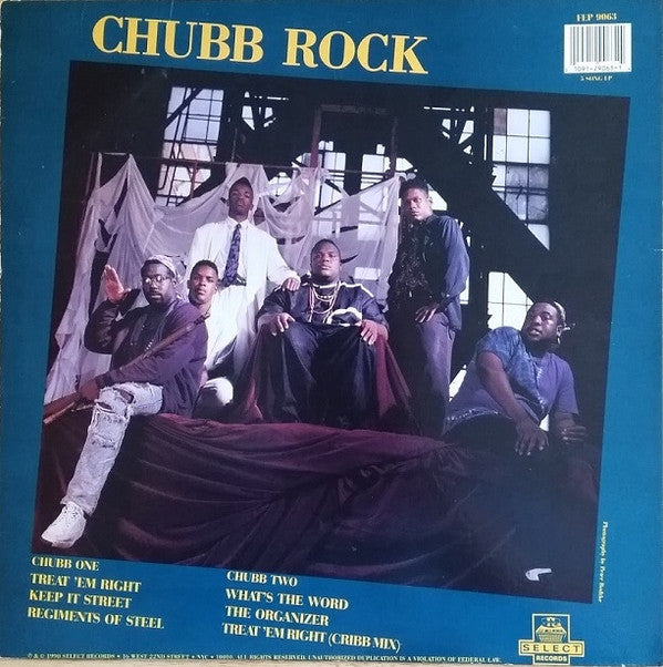 Chubb Rock : Treat 'Em Right (12", EP)