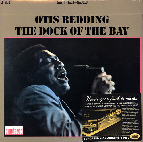 Otis Redding : The Dock Of The Bay (LP, Album, RE, 180)