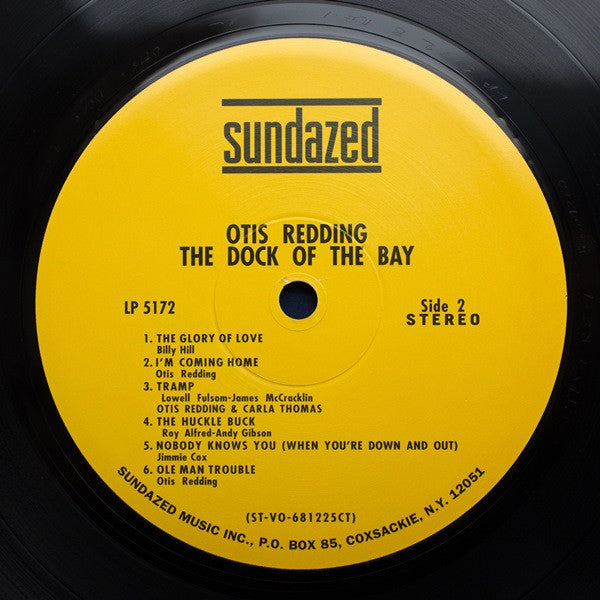 Otis Redding : The Dock Of The Bay (LP, Album, RE, 180)