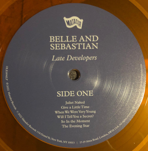 Belle & Sebastian : Late Developers (LP, Album, Ltd, Ora)
