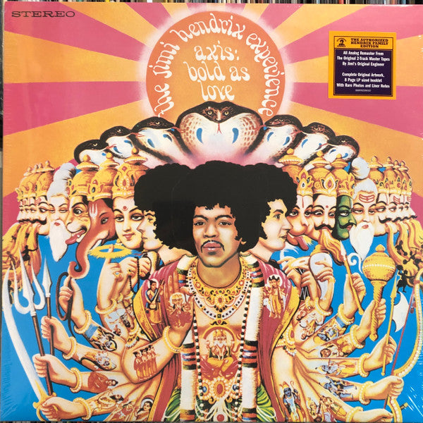The Jimi Hendrix Experience : Axis: Bold As Love (LP, Album, RE, RM)