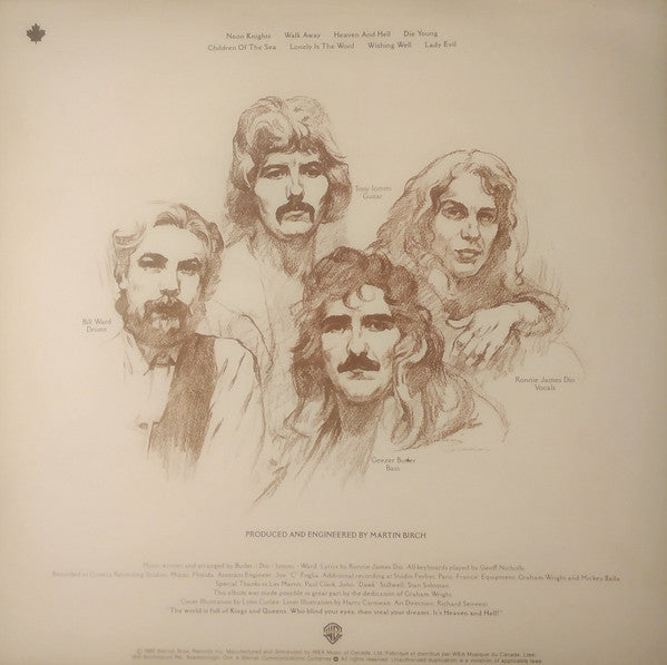 Black Sabbath : Heaven And Hell (LP, Album)