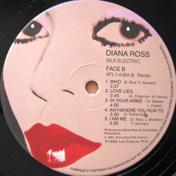 Diana Ross : Silk Electric (LP, Album)
