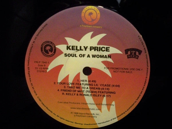 Kelly Price : Soul Of A Woman (LP, Album, Promo)