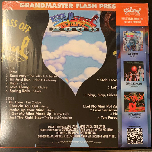 Grandmaster Flash : Salsoul Jam 2000 (2xLP, Mixed, RE, Jam)