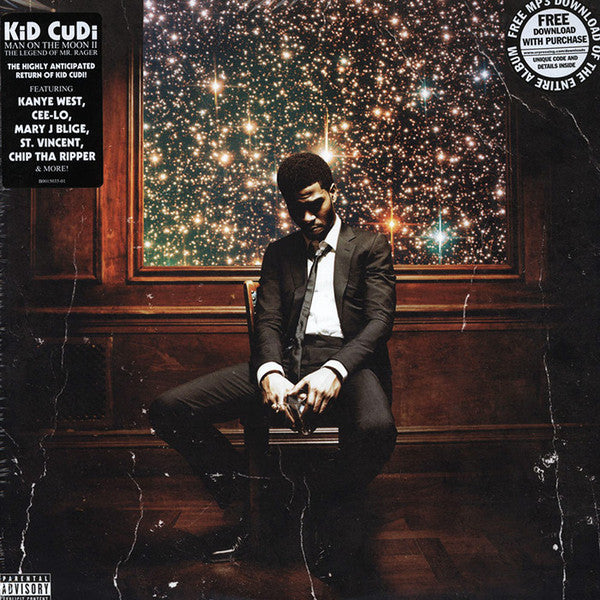 Kid Cudi : Man On The Moon II: The Legend Of Mr. Rager (2xLP, Album)