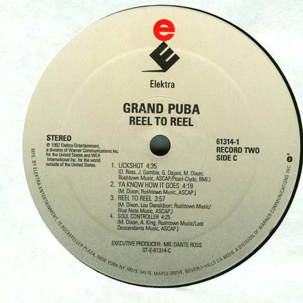 Grand Puba : Reel To Reel (2xLP, Album)