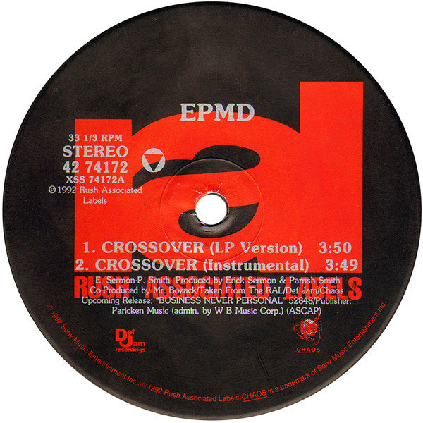EPMD : Crossover (12", Single)