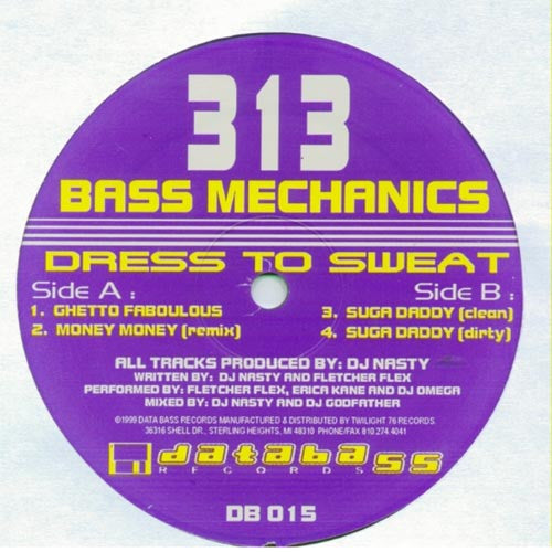 313 Bass Mechanics : Dress To Sweat (2x12")