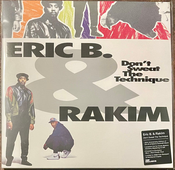 Eric B. & Rakim : Don't Sweat The Technique (LP, Blu + LP, Red + Album, Club, Ltd, Num, RE, RM)