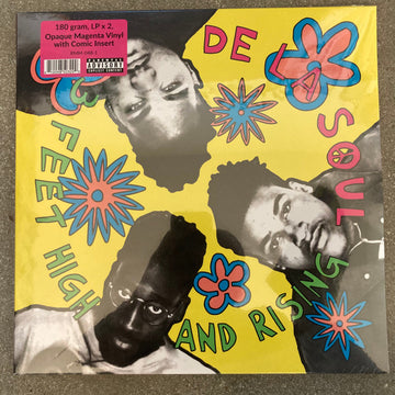 De La Soul : 3 Feet High And Rising (2xLP, Album, RE, Mag)