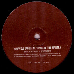 Maxwell : Sumthin' Sumthin' - The Mantra (12")