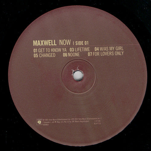 Maxwell : Now (LP, Album)