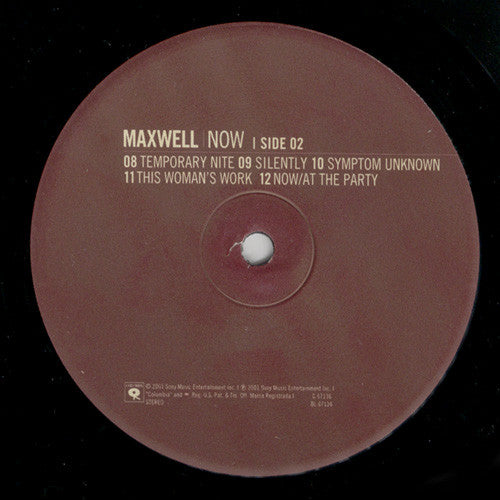 Maxwell : Now (LP, Album)