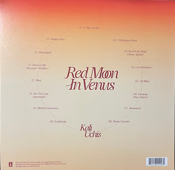 Kali Uchis : Red Moon In Venus (LP, Album)