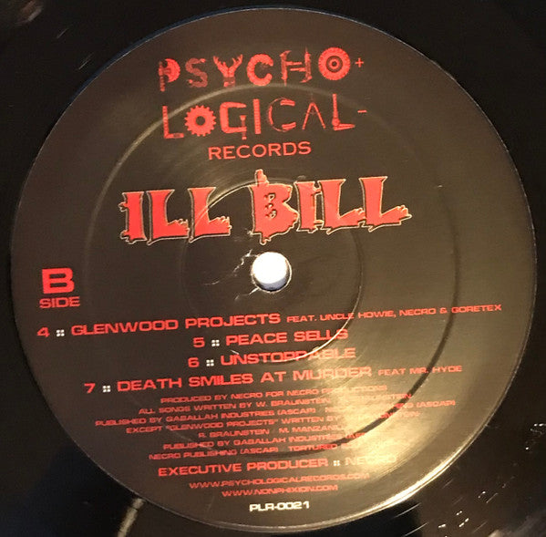Ill Bill : What's Wrong With Bill? (2xLP, Album)