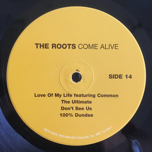 The Roots : The Roots Come Alive (2xLP, Album)
