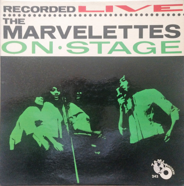The Marvelettes : The Marvelettes Recorded Live On Stage (LP, Album, Mono, Roc)