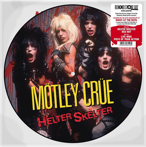 Mötley Crüe : Helter Skelter (12", RSD, Pic, RE)