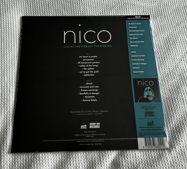 Nico (3) : Live At The Library Theatre '80 (LP, RSD, Cle)