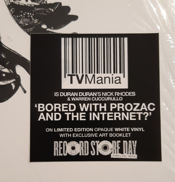 TV Mania : Bored With Prozac And The Internet? (LP, Album, RSD, Ltd, RE, Whi)