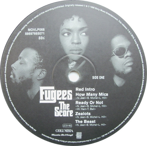 Fugees : The Score (2xLP, Album, RE, 180)