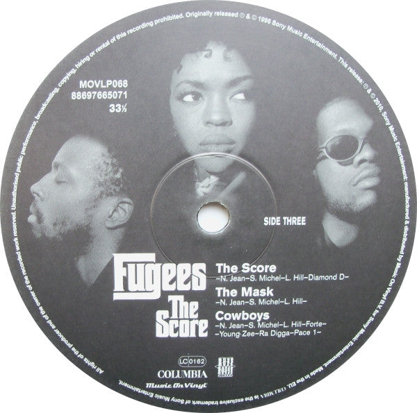 Fugees : The Score (2xLP, Album, RE, 180)