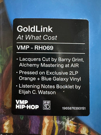 GoldLink : At What Cost (LP, Blu + LP, Ora + Album, Club, RE, RM, Gat)