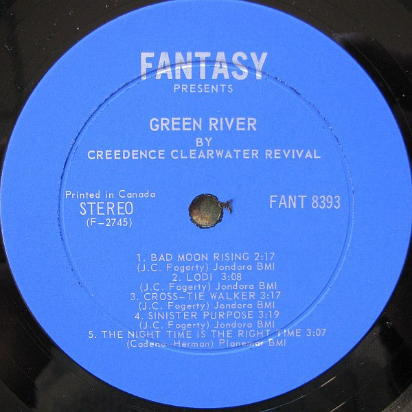 Creedence Clearwater Revival : Green River (LP, Album)