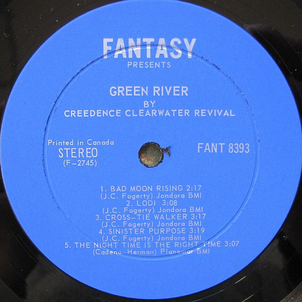 Creedence Clearwater Revival : Green River (LP, Album)