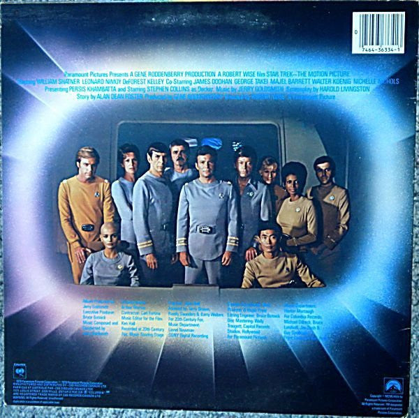 Jerry Goldsmith : Star Trek: The Motion Picture (LP, Album)