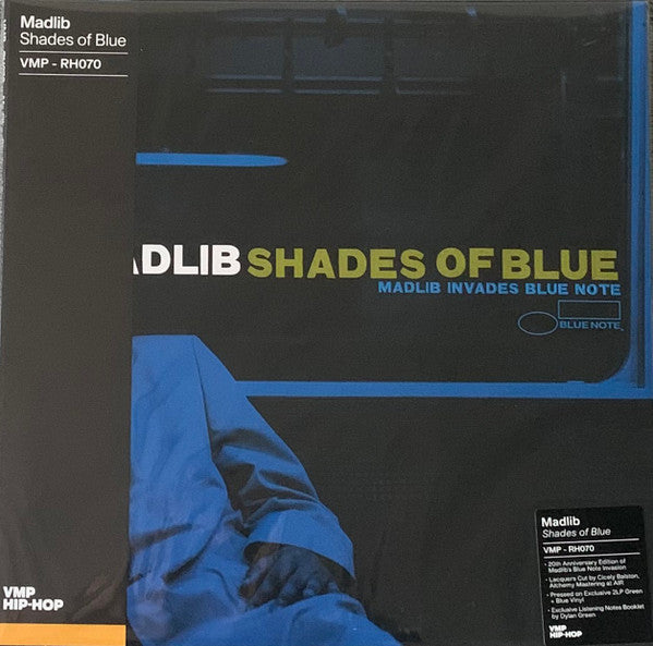 Madlib : Shades of Blue (LP, Gre + LP, Blu + Album, Club, RE, RM)