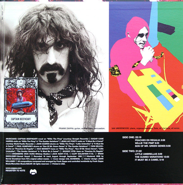 Frank Zappa : Hot Rats (LP, Album, RE, RM, 200)