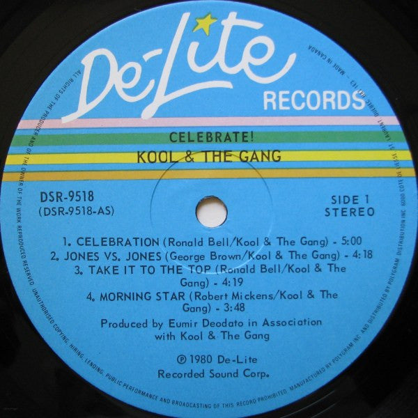 Kool & The Gang : Celebrate! (LP, Album)