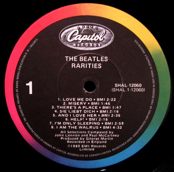 The Beatles : Rarities (LP, Comp, Gat)