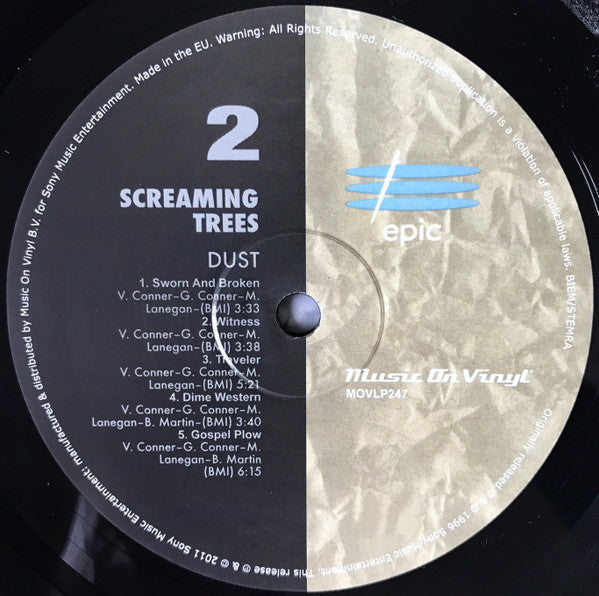 Screaming Trees : Dust (LP, Album, RE, 180)