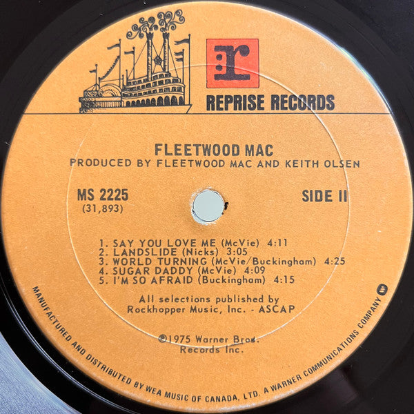 Fleetwood Mac : Fleetwood Mac (LP, Album, RE)
