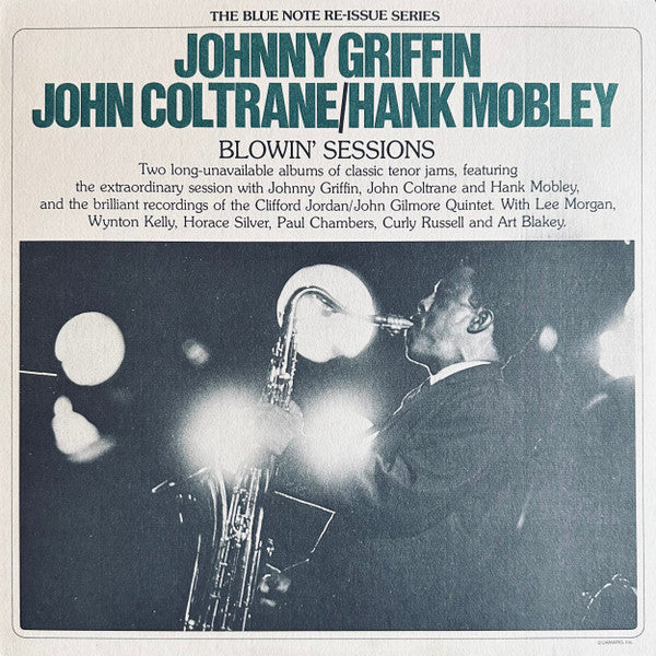 Johnny Griffin, John Coltrane, Hank Mobley : Blowin' Sessions (2xLP, Comp, Mono, RE, Res)